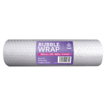 Club Bubble Wrap Rolls 55mic 300mm x 3M