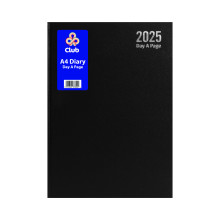 A4 DTP Diary Black
