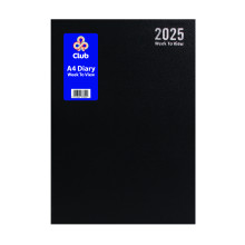 A4 WTV Diary Black