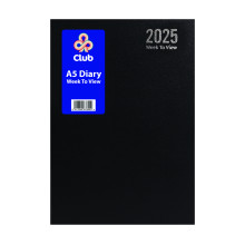 A5 WTV Diary Black