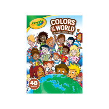 Crayola Colours Of The World Colouring/Activity Book 48 pages