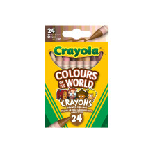 Crayola Colours Of The World Crayons 24's