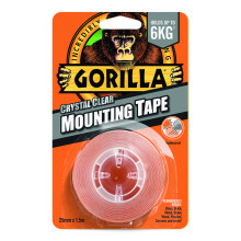 Gorilla Tape Clear 25mmx1.5M