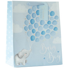 Gift Bag Baby Blue Large
