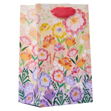 Gift Bag Floral Ombre Small