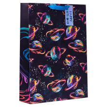 Gift Bag Planet Football Extra Large