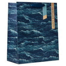 Gift Bag UMI Birthday Blue Large