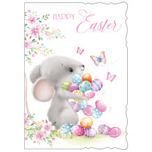 JEC0167 Open Juvenile Girl C50 Easter Cards E6004-1