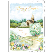 JEC0163 Open Religious C50 Easter Cards E6010-1