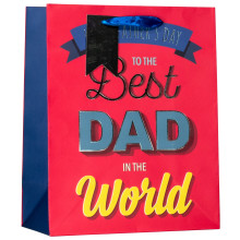 Gift Bag Best Dad Large