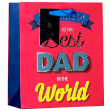 Gift Bag Best Dad Medium