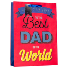 Gift Bag Best Dad Extra Large