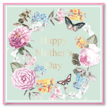 JMC0226 Open Square Floral Mother's Day Cards ED-423-255