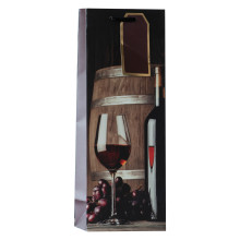 Gift Bag Bottle Red Wine