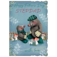 JFC0077 Step-dad Cute 50 Father's Day Cards