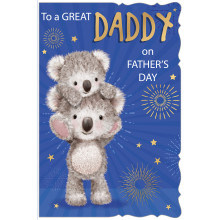 JFC0129 Daddy 75 Father's Day Cards F4022-3