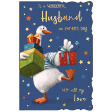 JFC0184 Husband Cute 75 Father's Day Cards F5020-3
