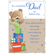 JFC0219 Dad Cute C50 Father's Day Cards F6006-2