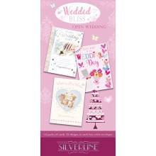 Silverline Wedding Bliss Card Unit