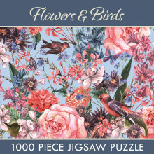 1000pc Jigsaw Flowers & Birds