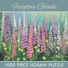 1000pc Jigsaw Foxglove Glade