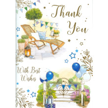 Thank You Male Trad C50 Card GL50013/10