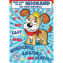 Husband Birthday Humour Cards GL50029-1