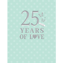 Silver Anniversary 60 Cards H90033