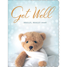 Get Well Teddy 60 Cards H90106