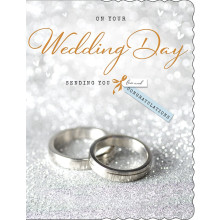 Wedding Day Rings 60 Cards H90129