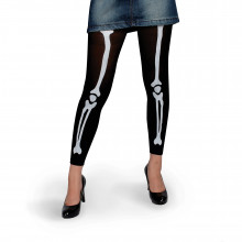 Halloween Adult Skeleton Print Leggings