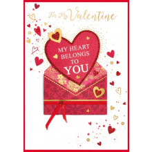 JVC0138 Open 50 Isabel's Garden Valentines Day Cards SE29937