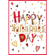JVC0139 Open 50 Isabel's Garden Valentines Day Cards SE29938
