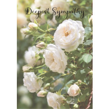 Sympathy Floral C50 Card JG0104