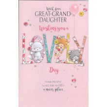 JER451 Great Grand-Daughter Cards C75