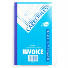 Club Duplicate Invoice Carbonless Book 8x5