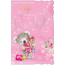 JMC0110 Wife Cute 75 Mother's Day Cards