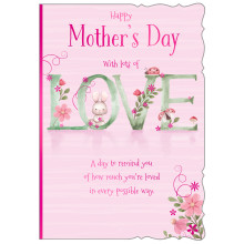 JMC0286 Open Cute C50 Mother's Day Card M6008-1