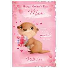 JMC0327 Mum Cute C75 Mother's Day Card M6019-2