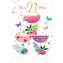 Greetings Cards 21st Female