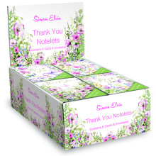 8 Thank You Notelets N630 Butterflies