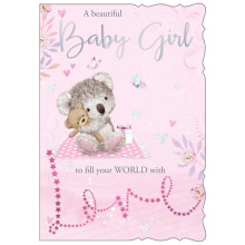 Baby Girl C50 Cards OTB17853