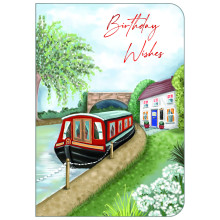 Open Cards Canal Boat OTB17932