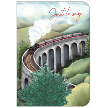 Blank (Just To Say) Cards Train OTB17934