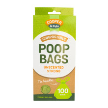 Dog Poop Bags Compostable 100's