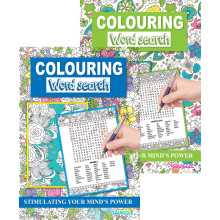 A4 Colouring Word Search