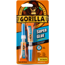 Gorilla Superglue 3gm Twin Pack