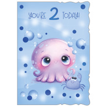Age 2 Boy C50 Card PR171