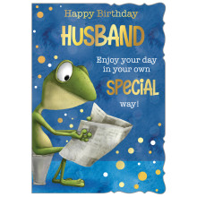 Husband Birthday Humour C50 Card PR184