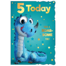 Age 5 Boy C50 Card PR203